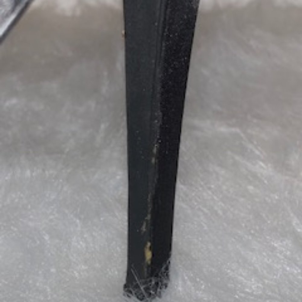Black Suede and Satin Stiletto Peep Toe - Picture 3 of 5